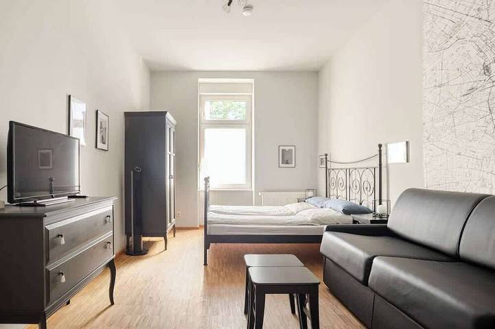 Ferienwohnung für 4 Personen, mit Garten in Friedrichshain Berlin