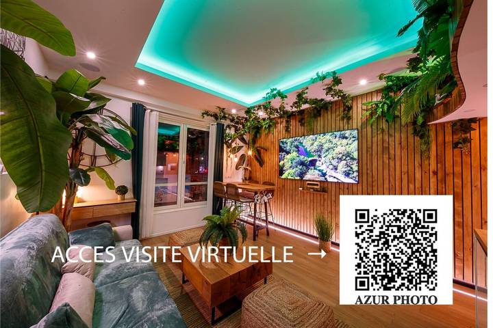 Ferienwohnung für 4 Personen, mit Balkon, kinderfreundlich in Juan-les-Pins - 2