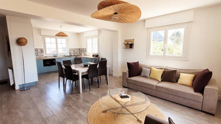 Location de vacances pour 8 personnes, avec Jardin dans Kerhillio - 3