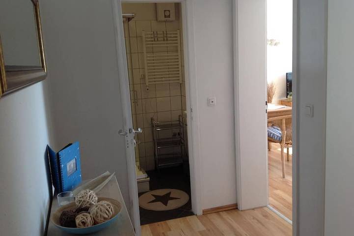 Ganze Wohnung, Sonnige Ferienwohnung hinter dem Deich direkt an der Perlebucht in Familienlagune Perlebucht, Kreis Dithmarschen