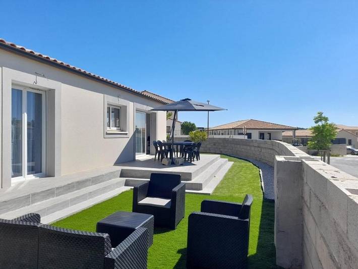 Villa pour 6 personnes, avec terrasse ainsi que jardin et vue - 1