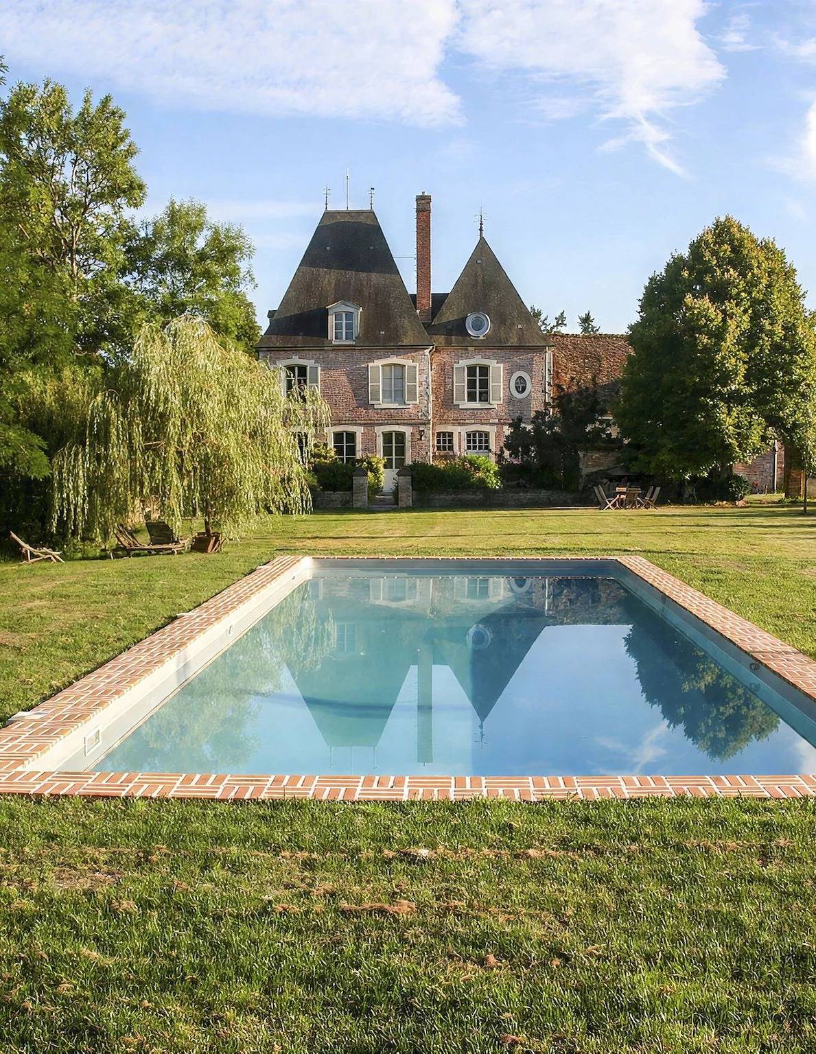 Château pour 12 personnes avec piscine in Brinon-sur-Sauldre, Sologne