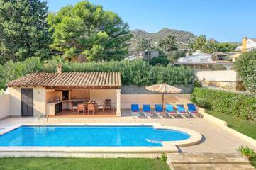 Villa in Cala Sant Vicenc, Pollença für 6 