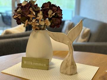 Ferienwohnung für 3 Personen, mit Balkon in Tossens