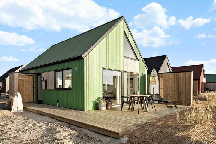 Feriehus for 4 personer, med terrasse i Hvide Sande