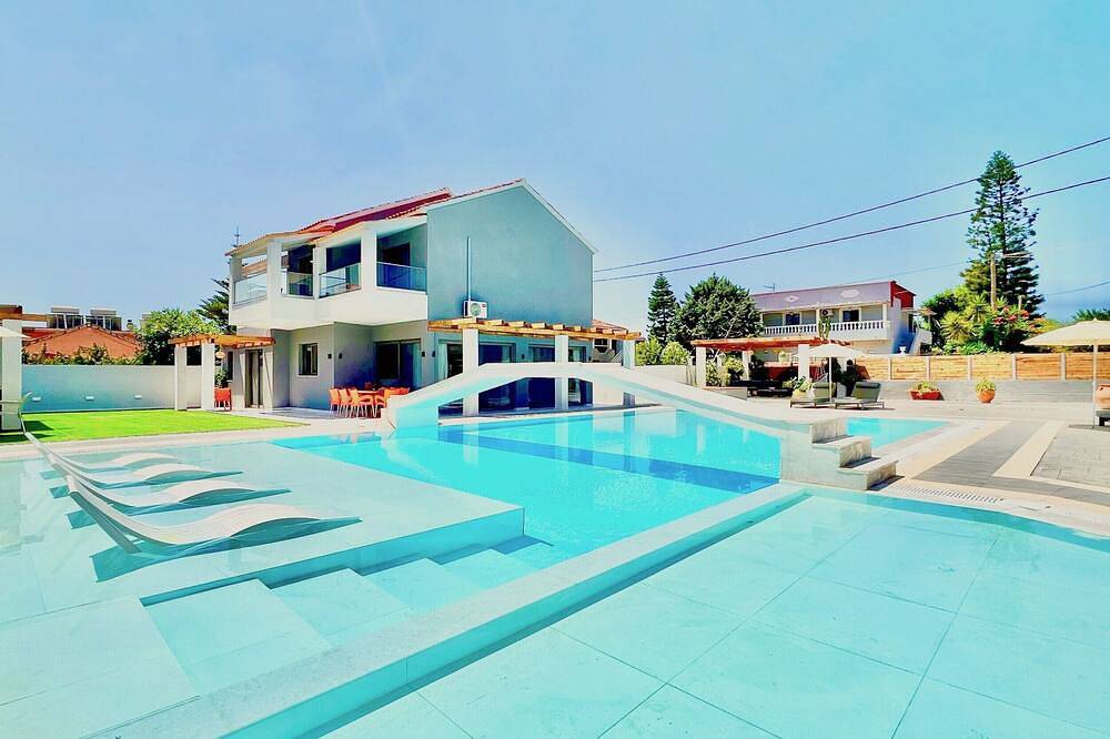 Villa Cielo with private pool in Canal D'Amour in Sidari, Corfu