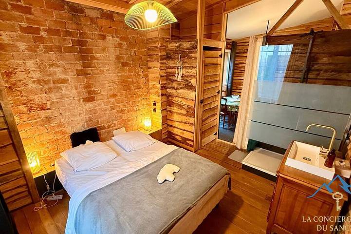 Gîte pour 2 personnes, avec Jardin