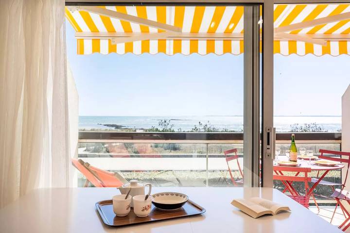 Ganzes Studio, Carnac - Kabinenstudio - 22m2 - Meerblick in Carnac Plage, Carnac