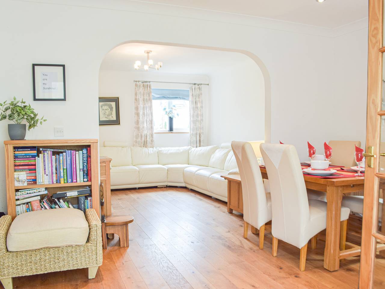 Cottage für 3 Personen mit Garten in Ferryside, Carmarthenshire