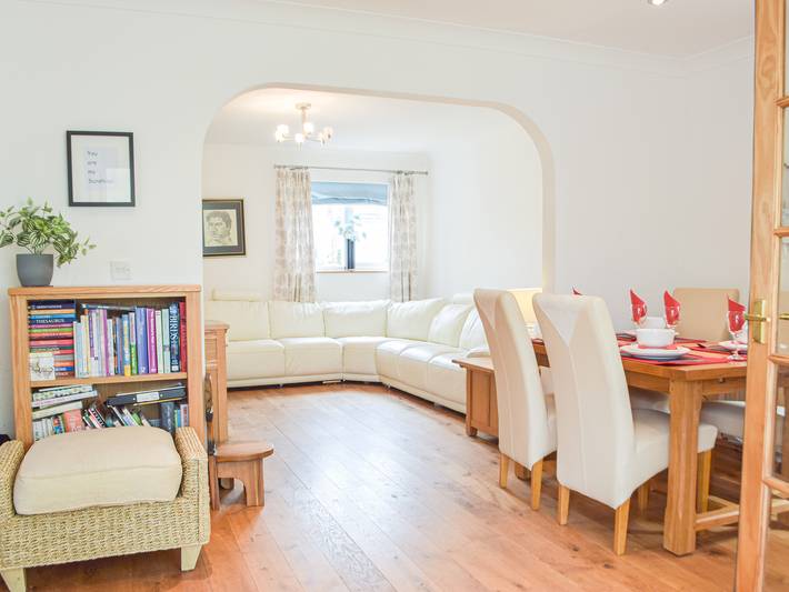 Cottage für 3 Personen mit Garten in Ferryside, Carmarthenshire