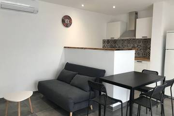 Gîte pour 3 personnes, avec terrasse à Bastelicaccia