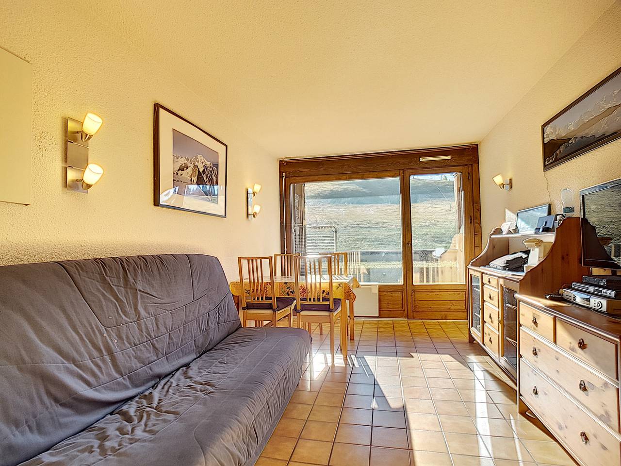 Studio entier, Studio aux Gets - Ski-in/out - Proche Pistes - 4 Pers. in Les Gets, Les Portes du Soleil