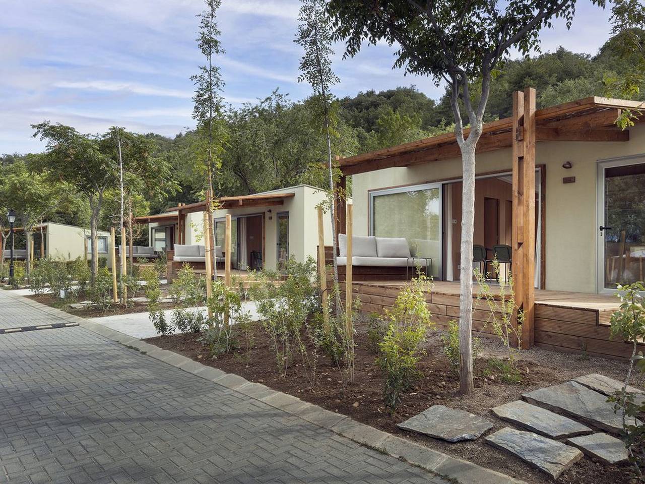 Mobil-home cosy, animaux acceptés - 2 pers. in Boltaña, Pyrénées Aragonaises