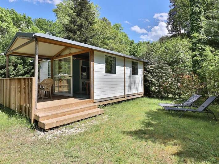 Camping L'Etang d'Ardy - Chalet 5 personnes - Chalet Forêt 3 Pièces 5 Personnes + TV in Saint-Paul-lès-Dax, Région de Dax