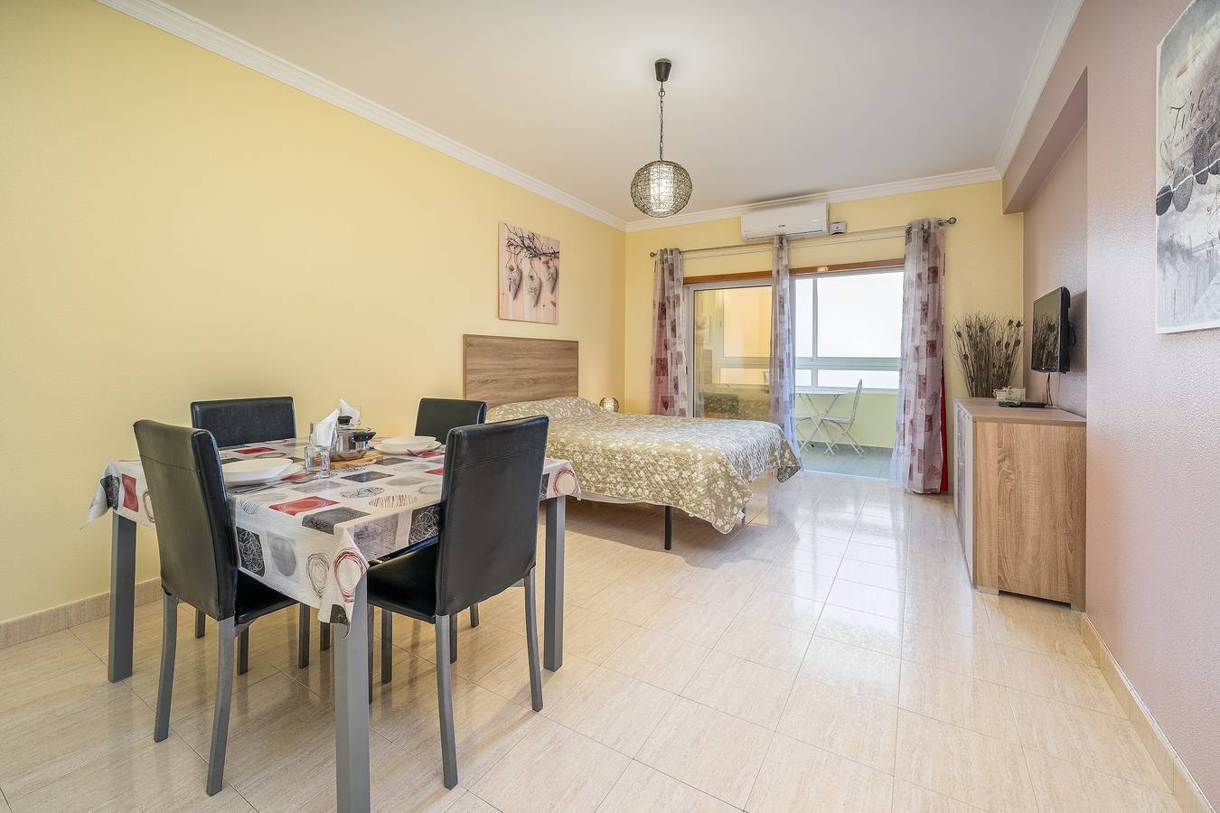 Ganzes Studio, Studio 'Vista Mar - 2 Rc C' mit Meerblick, Wlan und Klimaanlage in Armação de Pêra (costa), Faro Distrikt