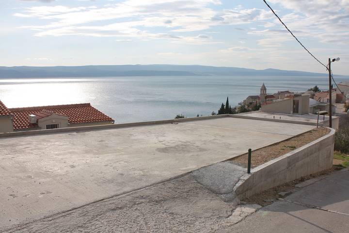 Ganze Wohnung, 2-Zimmer-Ferienwohnung mit Terrasse und Meerblick Pisak, Omis A-4815-d in Pisak, Omis-Riviera