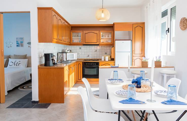 Ganze Wohnung, Apartment mit Meerblick in Rhodos, 100 m², strandnah. in Stegna (Rhodos), Rhodos