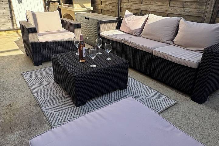 Hütte für 6 Personen, mit Terrasse in Gruissan Plage
