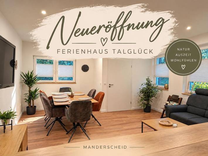 Ferienwohnung für 7 Personen, mit Terrasse und Garten sowie Ausblick in Manderscheid region