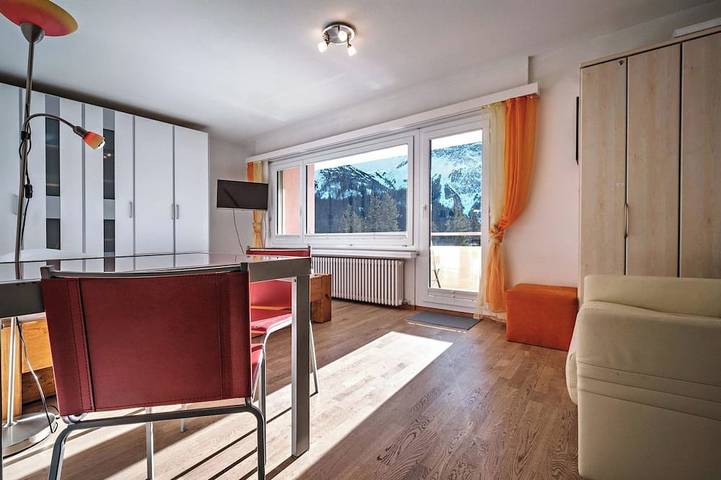 Ganze Wohnung, Paradies 606 Appartement/Fewo, Bad, Wc, 2-Bettwohnung in Arosa, Plessur Alpen