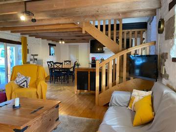 Gîte pour 6 personnes, avec jardin, animaux acceptés à Plounérin