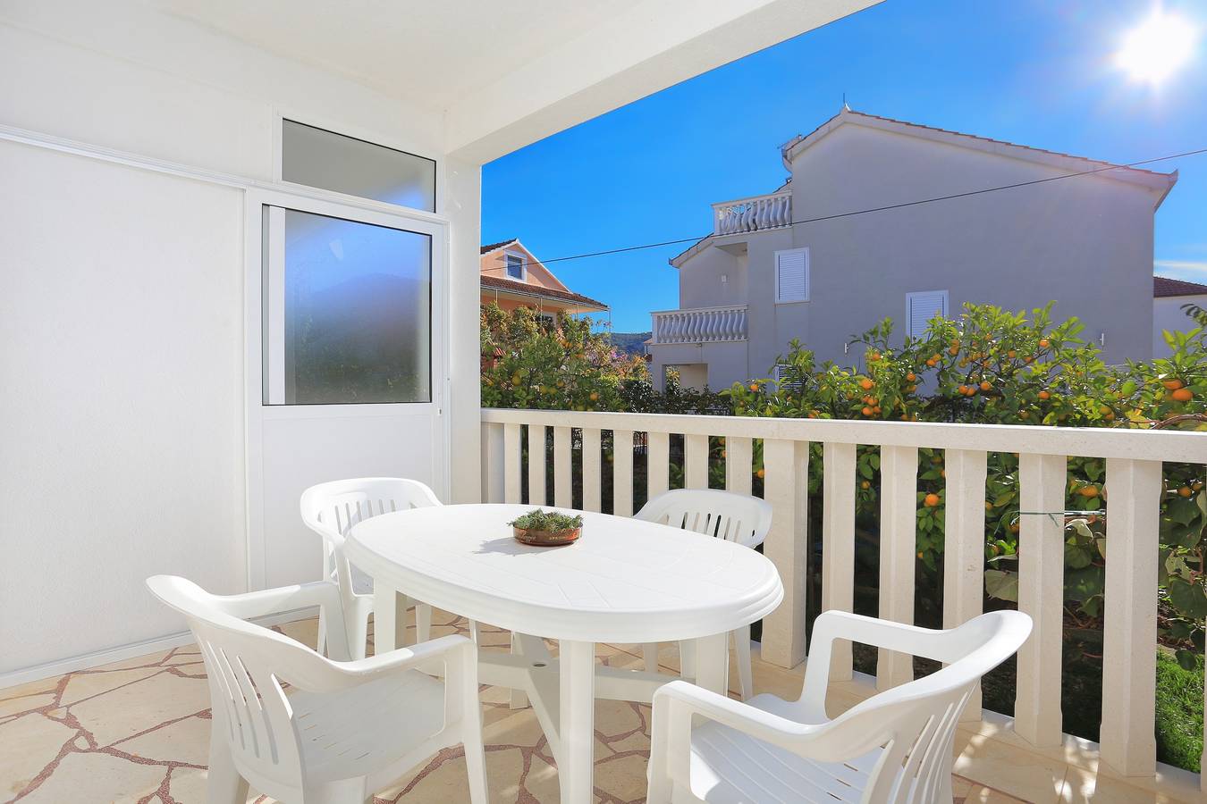 Cijeli apartman, Dvosobni apartman s terasom Poljica, Trogir A-5199-b in Poljica, Splitsko-dalmatinska županija