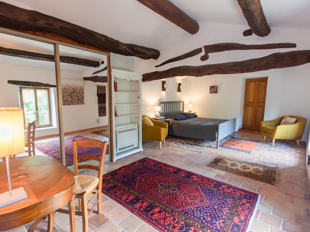 Charakteristisches Landhaus mit A/C und Pool in Séguret, Vaucluse