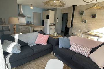 Gîte pour 4 personnes, avec jardin et terrasse à Poiroux