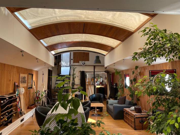 Bateau pour 10 personnes, avec vue ainsi que vue sur le lac et terrasse dans les Pays de la Loire - 2