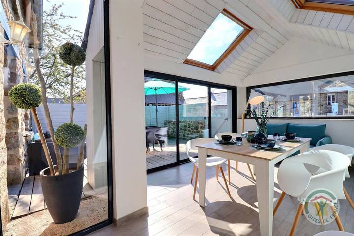 Gîte für 4 Personen, mit Terrasse und Ausblick in Mont-Saint-Michel-Bucht - 3