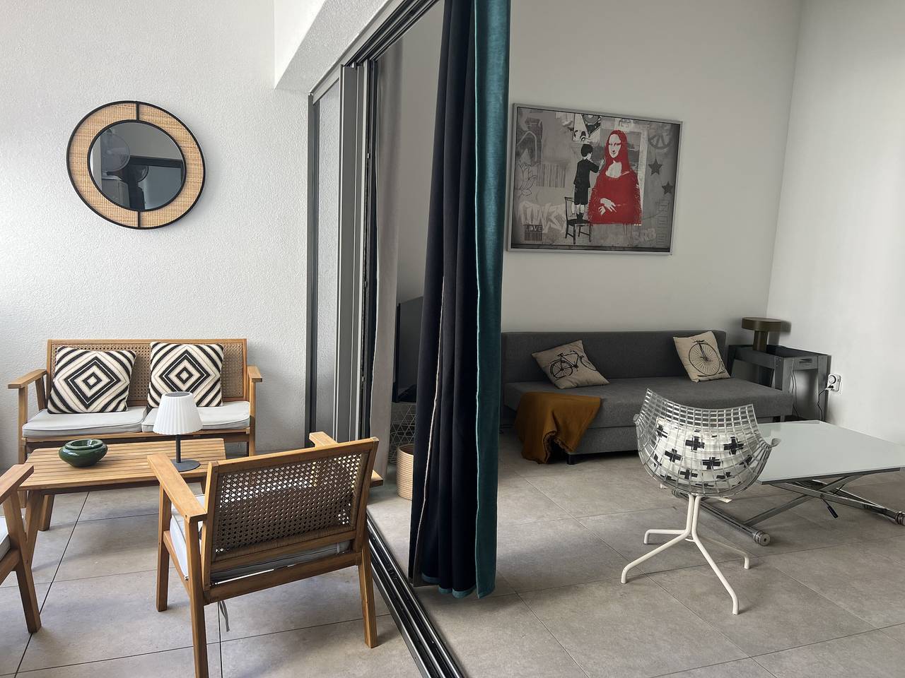 Appartement entier, Appartement "Le Castel" avec terrasse privée, Wi-Fi et climatisation in Marseille, Région de Marseille