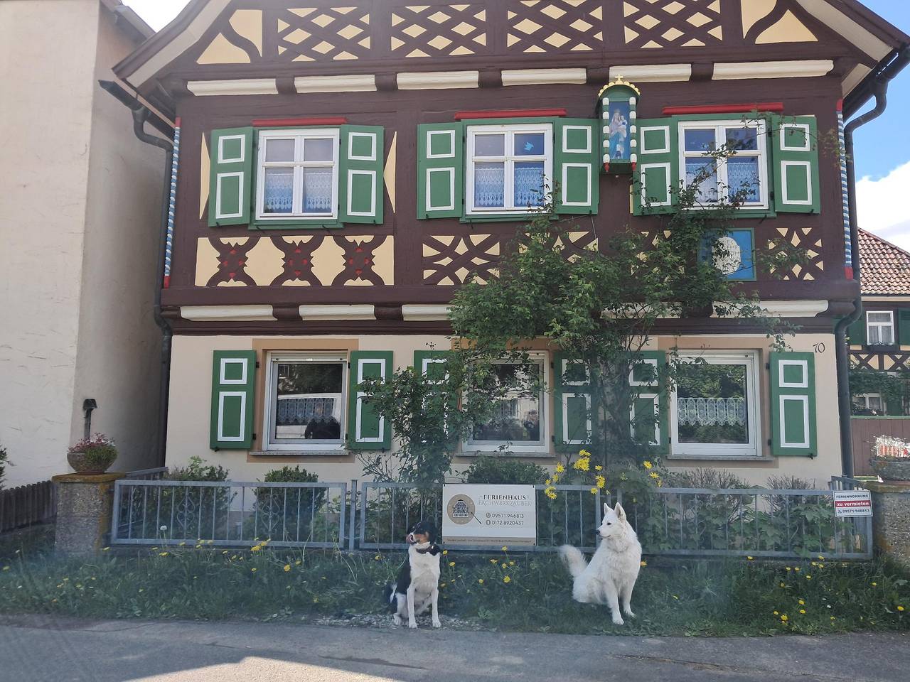 Ferienhaus Fachwerkzauber - Ferienwohnung Annemarie in Horsdorf, Bad Staffelstein