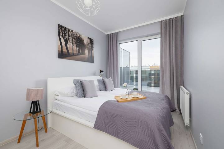Apartament wakacyjny dla 4 osób, z Ogród w Sosnowiec