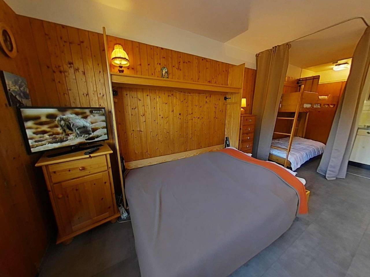 Ganzes Studio, Résidence les Roches Fleuries - Studio für 4 Personen (2D) in Chinaillon, Le Grand-Bornand