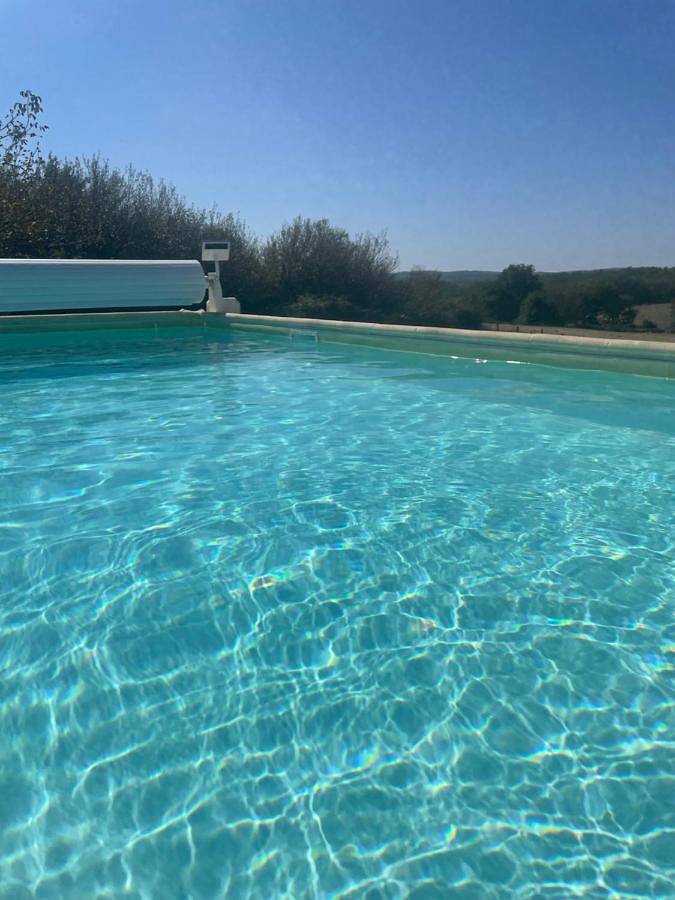 Location de vacances pour 11 personnes, avec terrasse ainsi que piscine et vue à Reyrevignes - 2