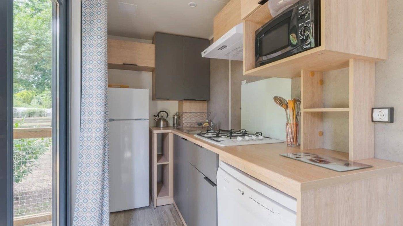 Zecamping 3* cottage Lv Bbq clim 6 pers in Sigean, Côte méditerranéenne (France)