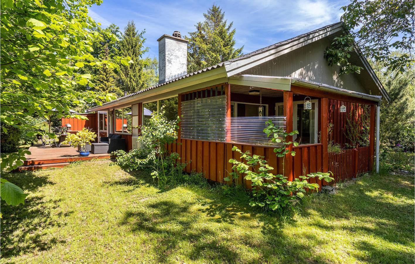 Ferienhaus für 6 Personen mit Terrasse in Strøby, Stevns und Umgebung