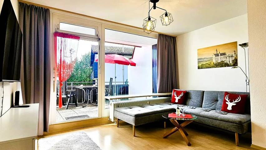 Hütte für 2 Personen, mit Terrasse, mit Haustier im Ostallgäu - 2