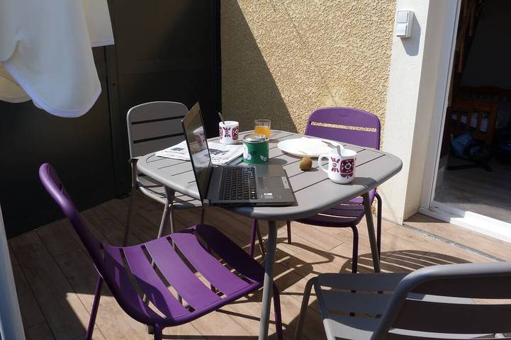 Gîte pour 4 personnes, avec Terrasse dans Office De Tourisme De Valras Plage