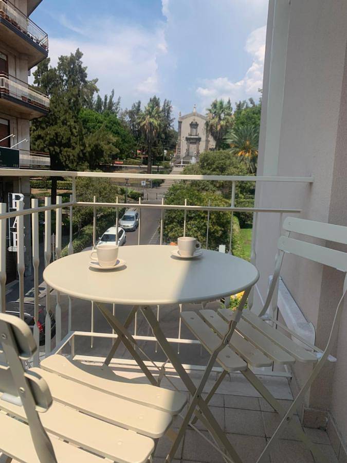 Appartamento per 2 persone, con Balcone e Terrazza nonché Panorama a Belpasso