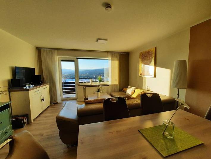 Ferienwohnung für 4 Personen, mit Ausblick und Balkon in Haidmühle - 2