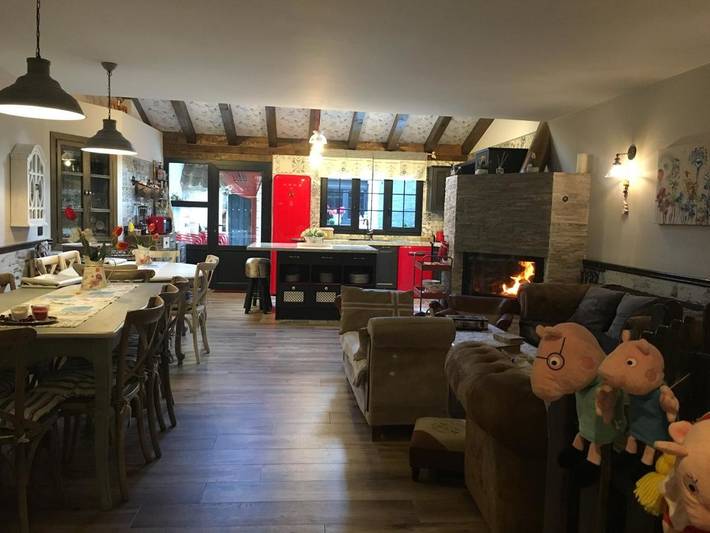 Casa rural para 22 personas, con piscina para niños y jardín además de vistas y piscina, Familias con niños en Comarca de Sepúlveda - 3