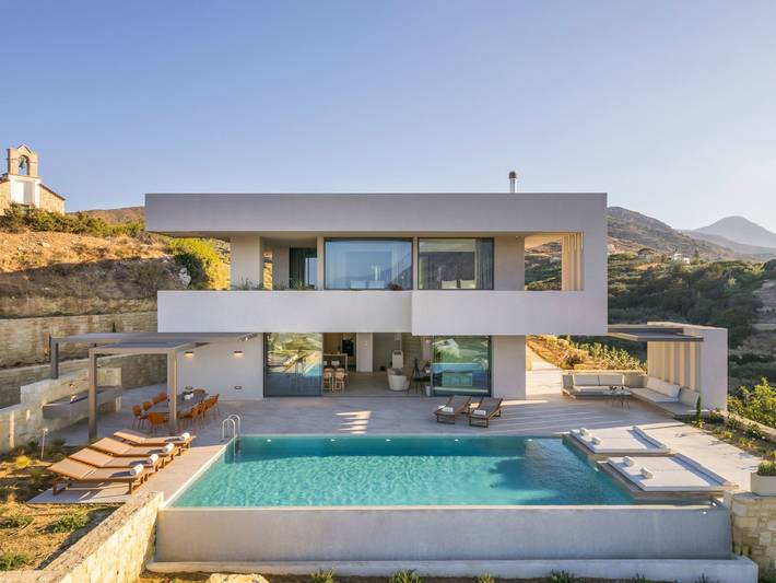 Ferienhaus für 10 Personen, mit Garten und Terrasse, mit Haustier in Chania und Umgebung