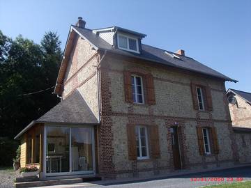 Gîte pour 9 personnes, avec terrasse et jardin à Gonneville-sur-Honfleur