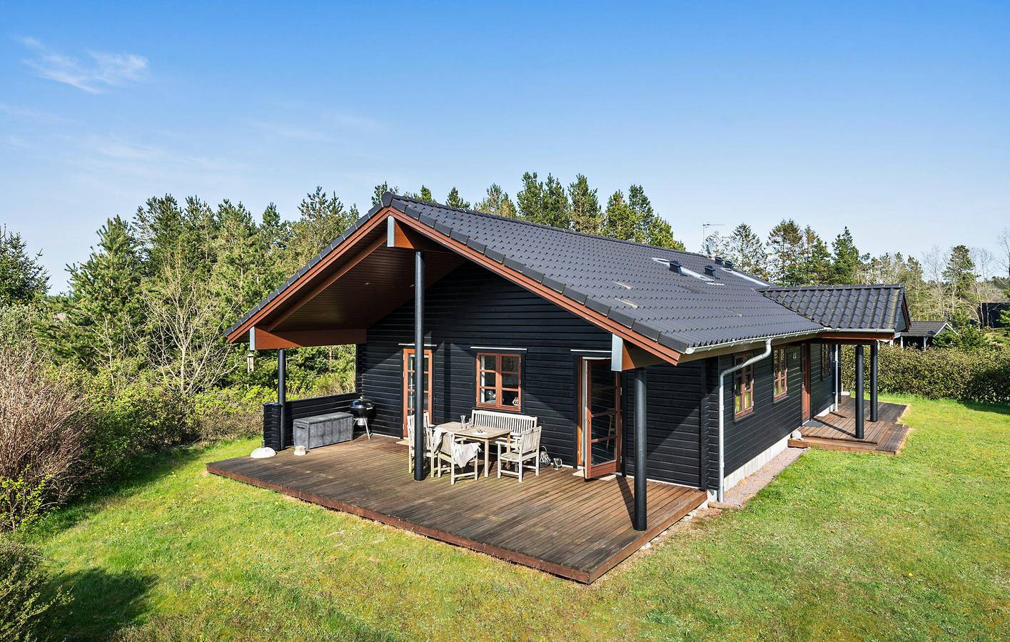 Ferienhaus für 8 Personen mit Garten in Ikast-Brande