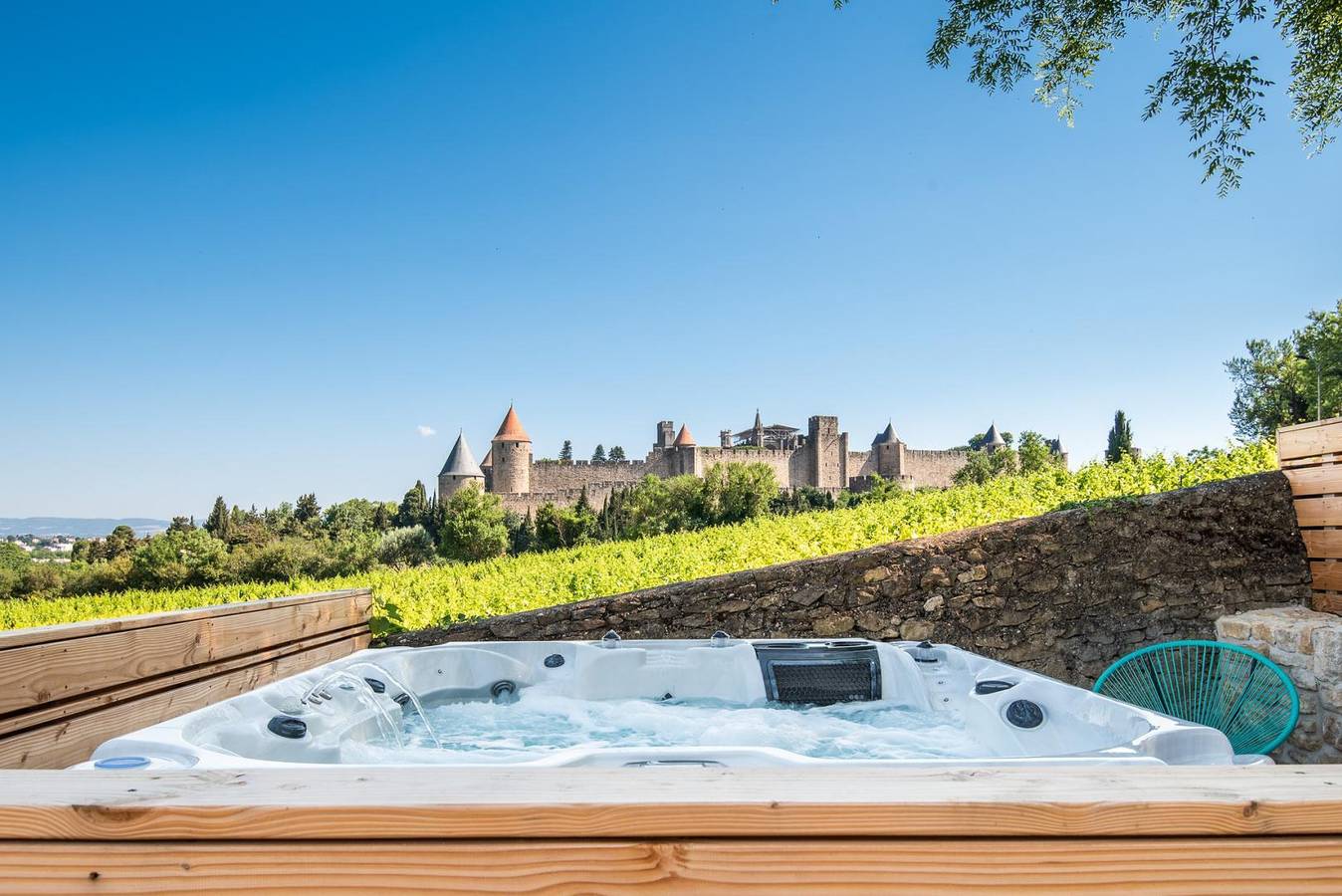 L'écrin de la Cité, Coeur de Vignes in Carcassonne, Vinisce