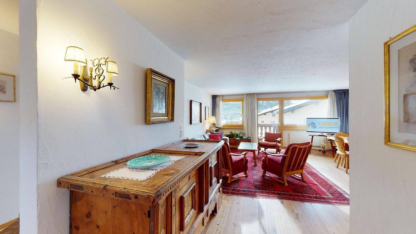 Appartamento intero, Appartamento vacanze per 6 persone con terrazza in Silvaplana, Oberengadin