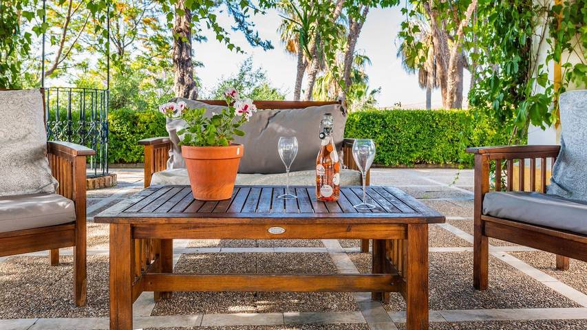 Casa rural para 10 personas, con piscina y balcón/terraza, Se admiten mascotas en Villamartín - 4