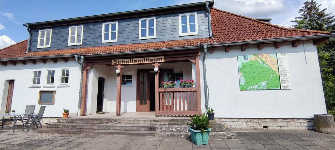Hostel für 2 Personen, mit Terrasse und Garten in Waltershausen