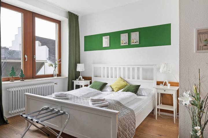 Ferienwohnung für 2 Personen, mit Garten, mit Haustier in Rhein (Deutschland)